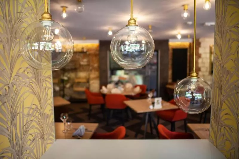 בית מלון כפרי Logis Hôtel & Restaurant Les Hauts De Montreuil