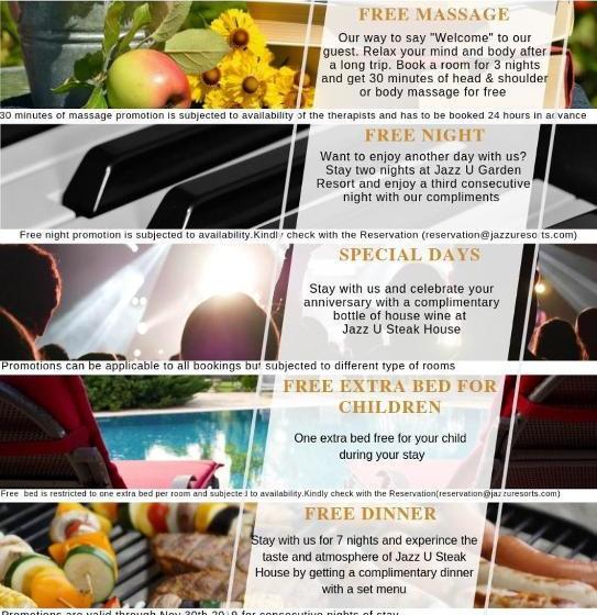 Szálloda Jazz U Garden Resort