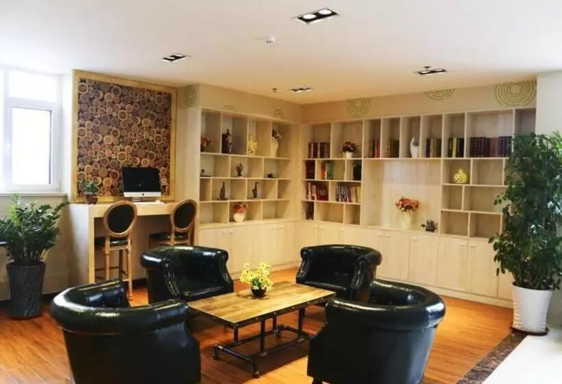 ホテル Greentree Inn Hightech Zone Shandong University Bathing Beach