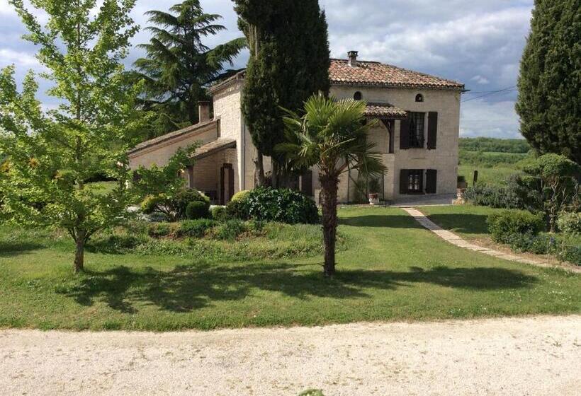 住宿加早餐  Chambre D Hotes La Quercynoise