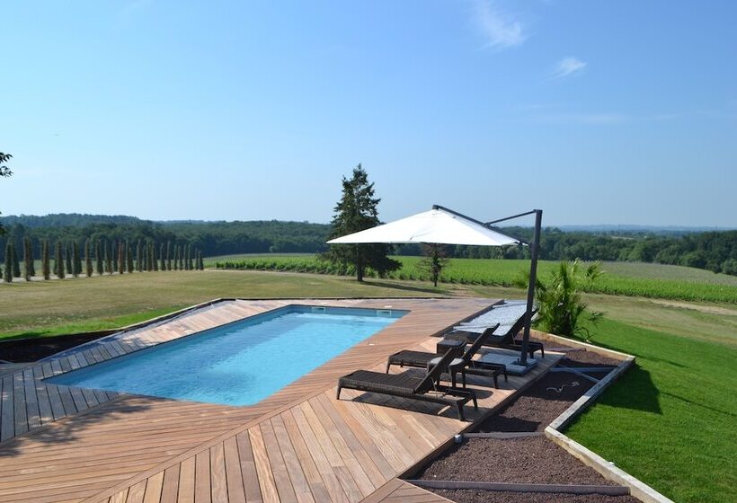 펜션 Château Prieuré Marquet Chambres D Hôtes D Exception