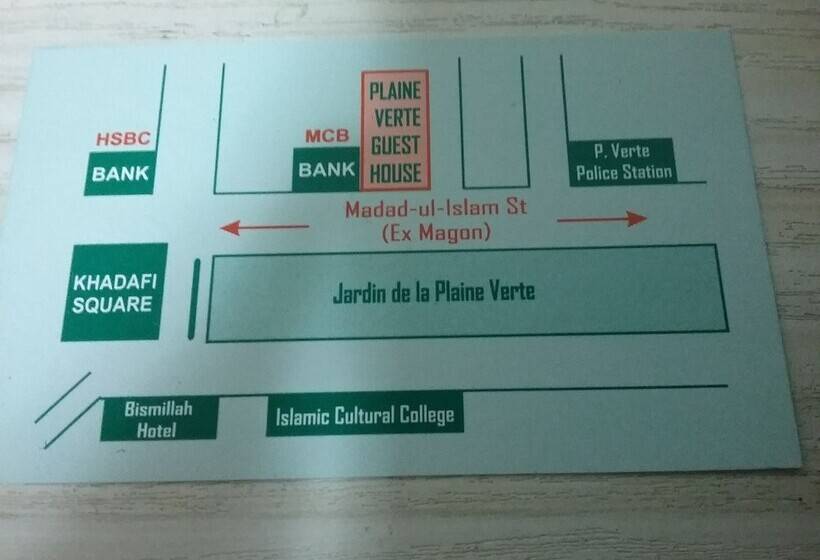 پانسیون La Plaine Verte Guesthouse