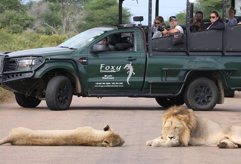 בית מלון כפרי Foxy Crocodile Bush Lodge & Kruger Safari S No Loadshedding