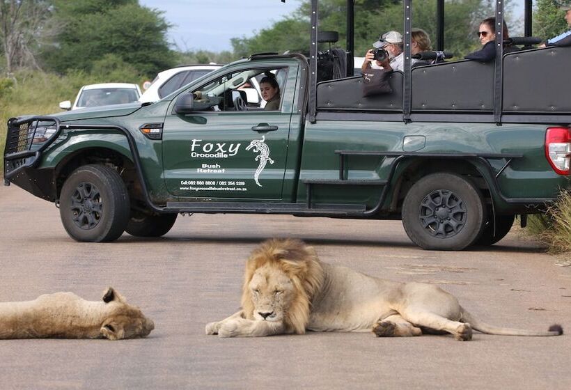 בית מלון כפרי Foxy Crocodile Bush Lodge & Kruger Safari S No Loadshedding