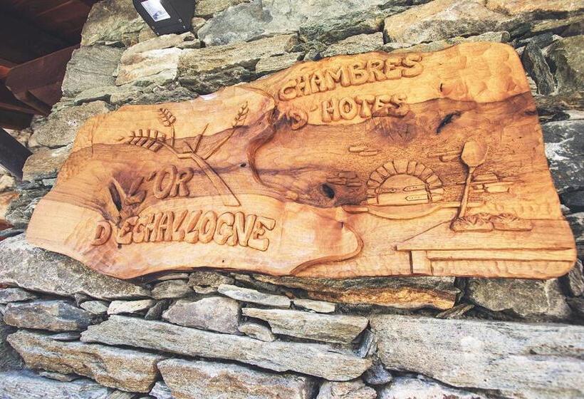 민박 L Or D Echallogne Chambre D Hôtes