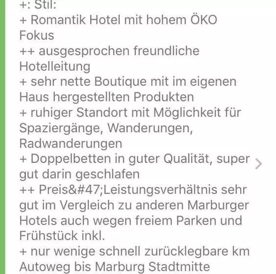 ペンション Blütenhotel Village