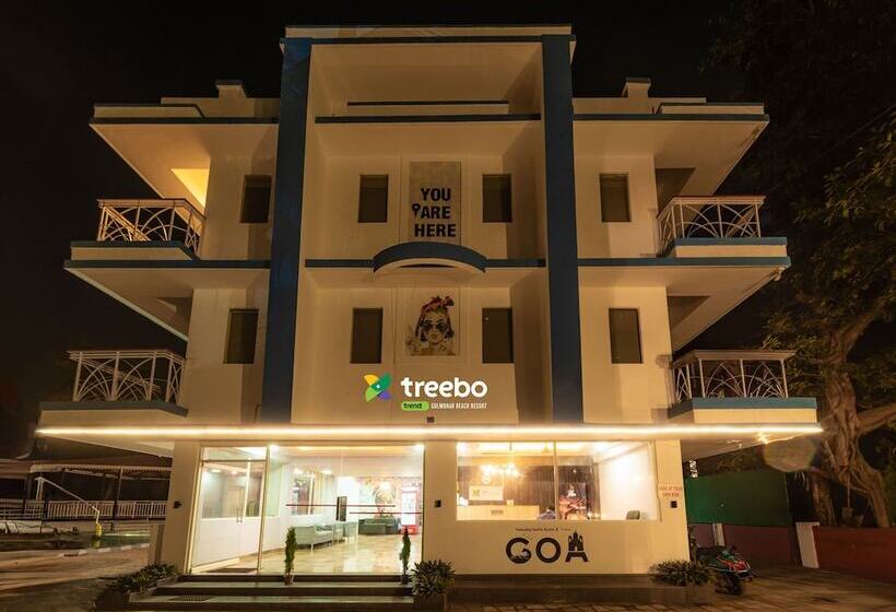 Hotell Treebo Gulmohar Beach Resort