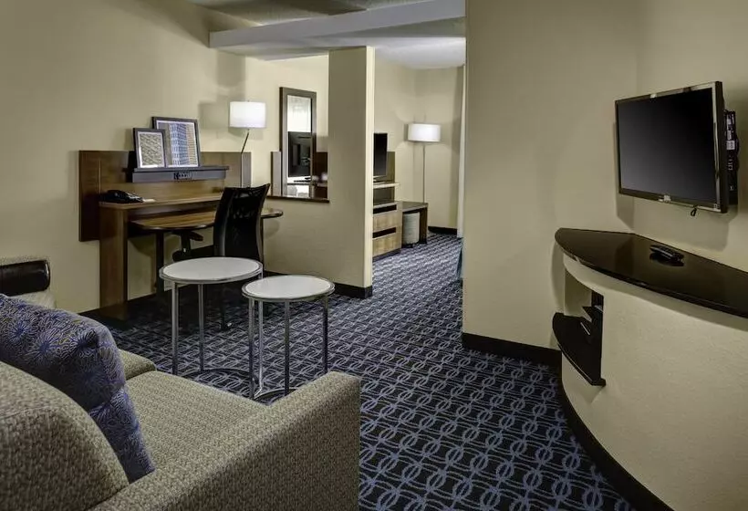 Отель Fairfield Inn And Suites By Marriott Atlanta Suwanee