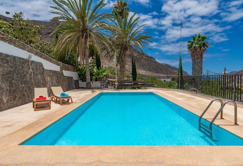 Casa De Vacaciones Con Piscina Compartida En Mogán I