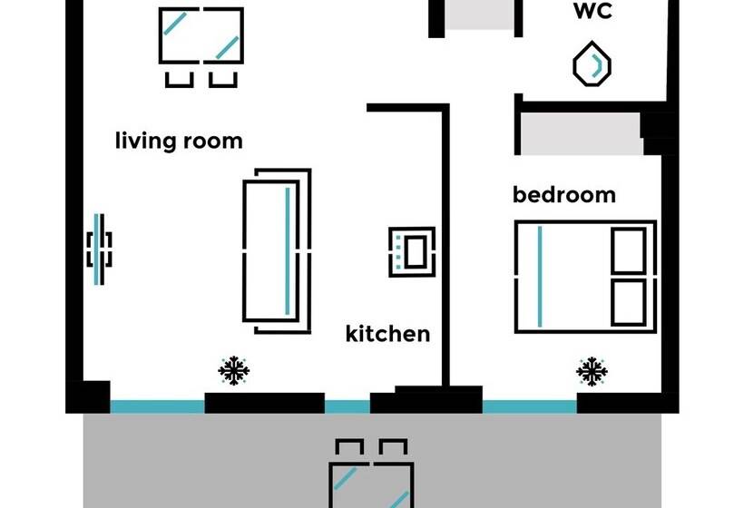 Upstreet Bright 1bd Apt In Chalandri