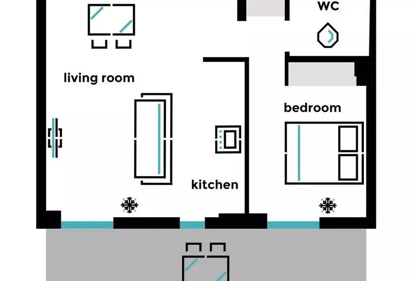 Upstreet Bright 1bd Apt In Chalandri