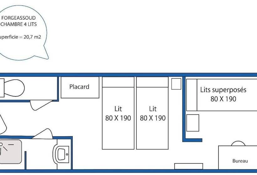 호텔 Aec Vacances   Forgeassoud
