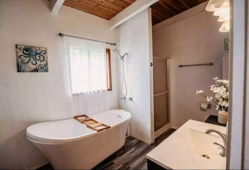 Aamiaismajoitus (B&B) Plumeria Grove Cottage