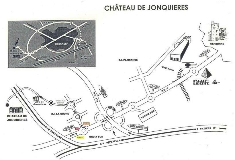 Пансион Chambres D Hôtes Château De Jonquières