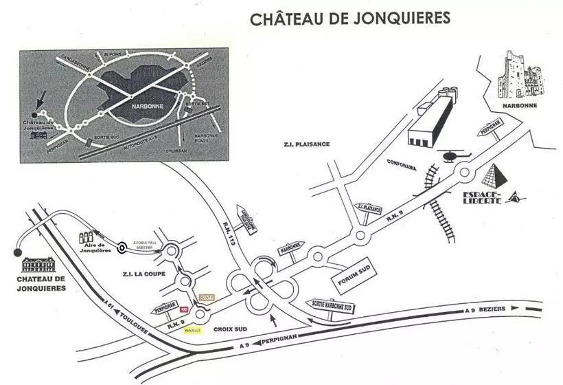 ペンション Chambres D Hôtes Château De Jonquières