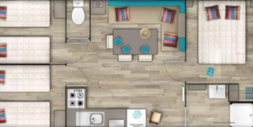 בית מלון כפרי Camping Val De Boutonne