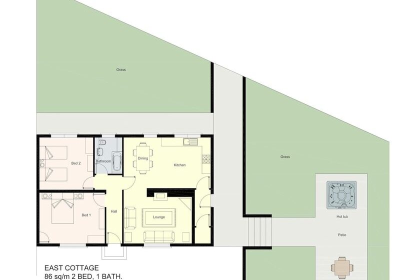 East Cottage, Parbroath Farm Near Cupar In Fife