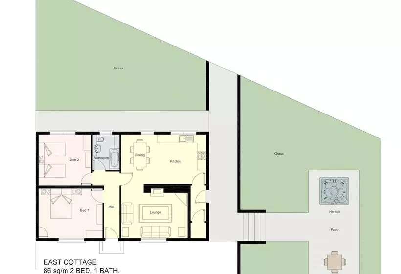 East Cottage, Parbroath Farm Near Cupar In Fife