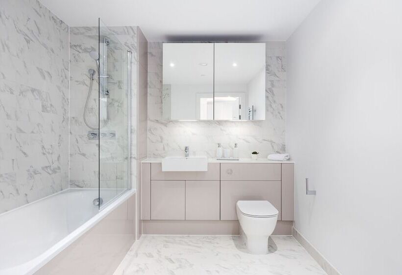 Two Bedroom Serviced Apartment With Balcony In Weymouth Building, Deacon Street