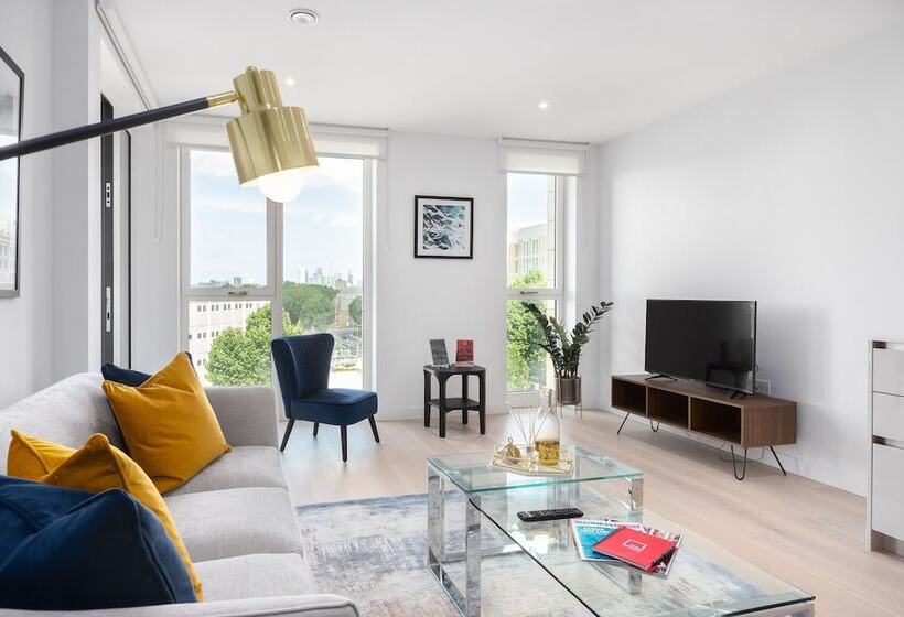 Two Bedroom Serviced Apartment With Balcony In Weymouth Building, Deacon Street