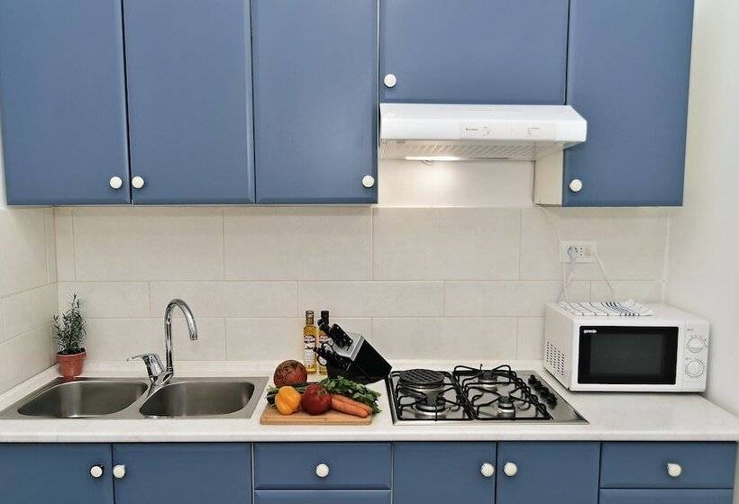 Apartment Fran Green & Blue