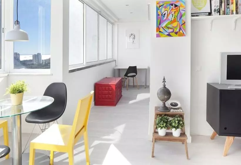 Prime Apartments White And Yellow