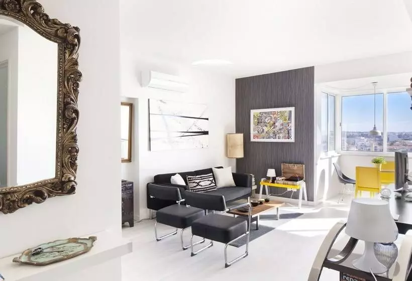 Prime Apartments White And Yellow