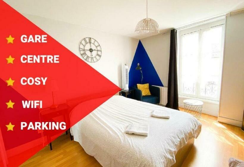 Mâcon   Gare   Centre Ville   Parking   Cosy   Wifi