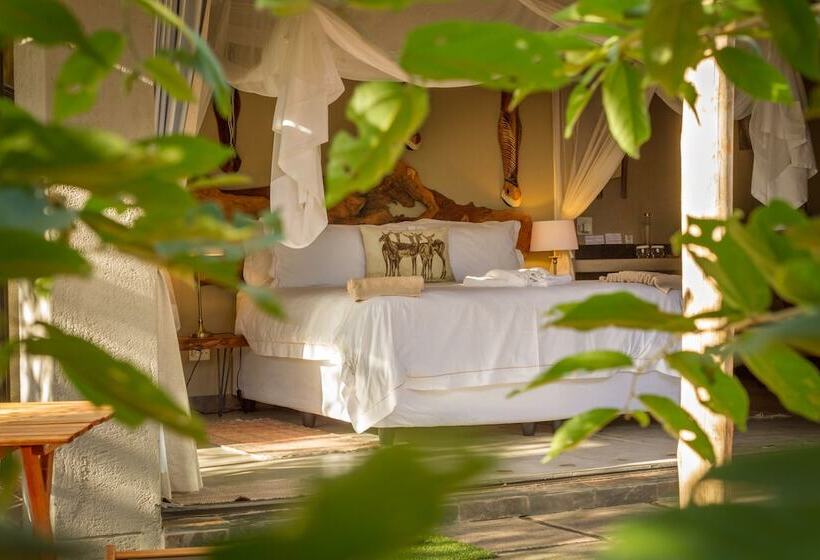 בית מלון כפרי Ukuthula Bush Lodge