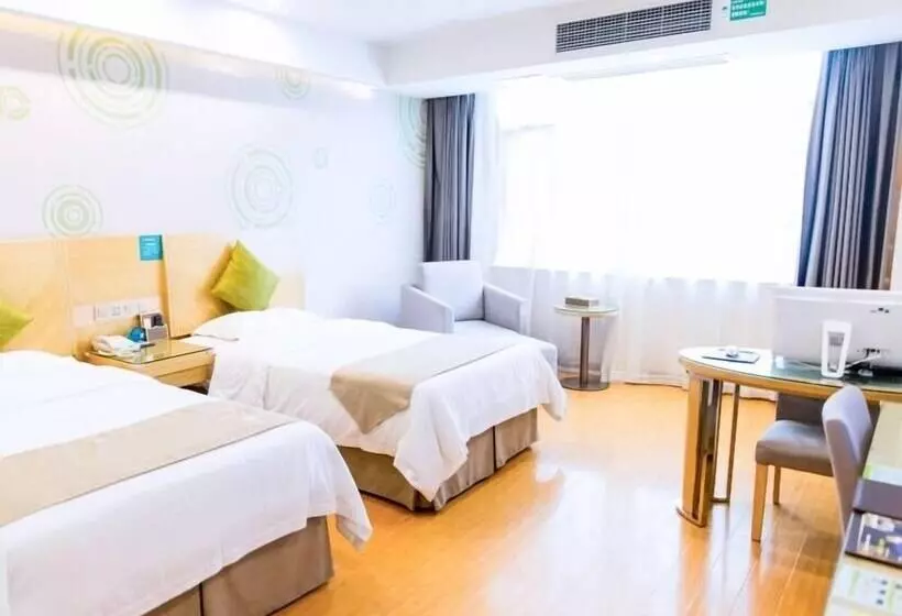 Hotelli Greentree Inn Anhui Fuyang Yingshang Yingyang Road Suzhou Manor Business