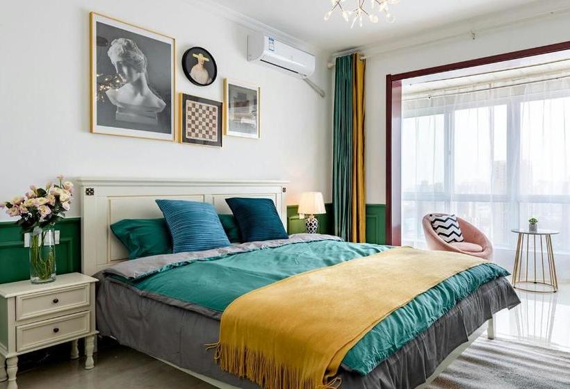 فندق Xi An Lianhu District · Kaiyuanmen · Luke Boutique Apartment ·00184770