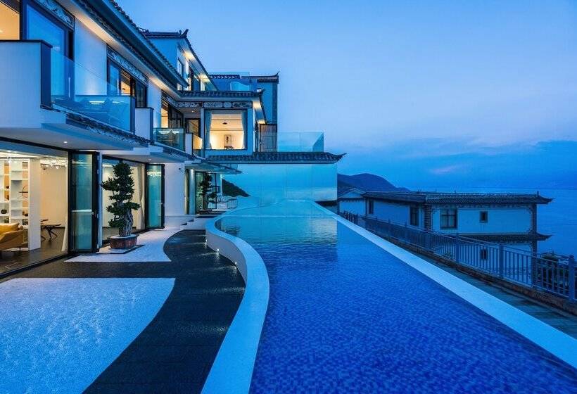 펜션 Dali Jiuxiao Stars With Seaview Inn