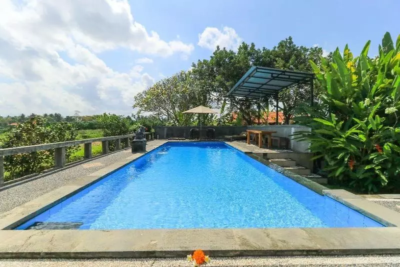ペンション Pondok Saraswati Villas Ubud By Zuzu