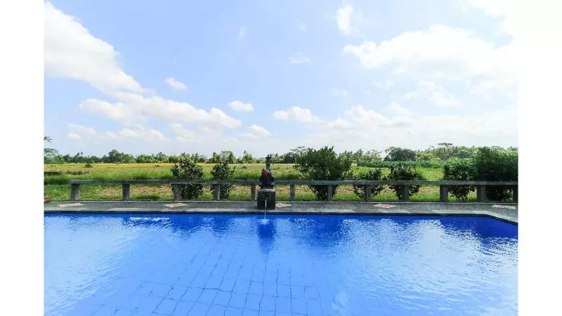 ペンション Pondok Saraswati Villas Ubud By Zuzu