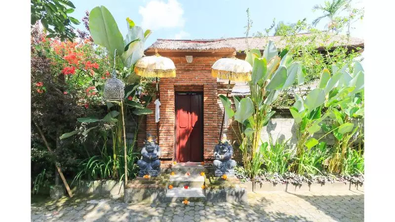 ペンション Pondok Saraswati Villas Ubud By Zuzu