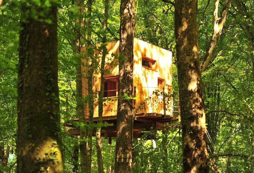 ホテル Cabanes De L'espace Fouletot