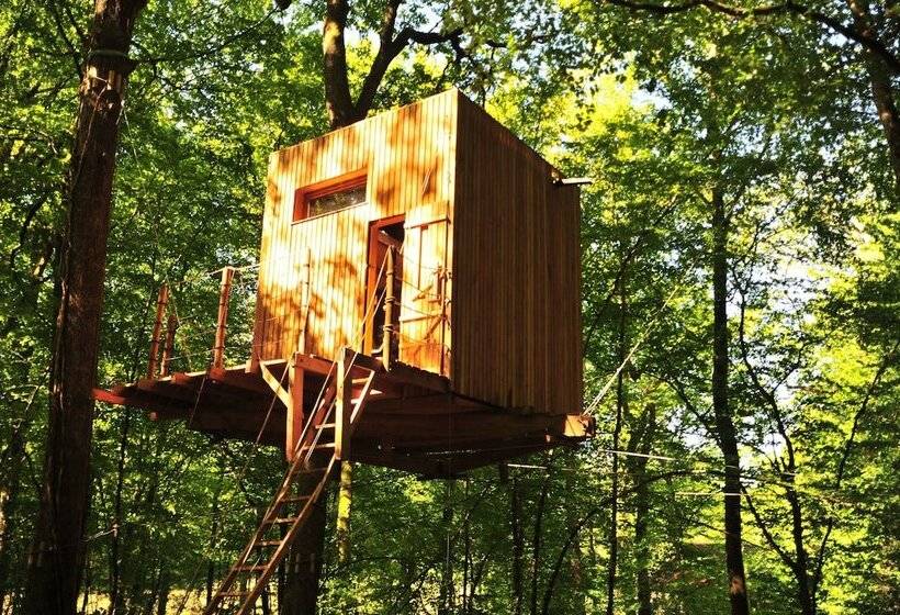 ホテル Cabanes De L'espace Fouletot