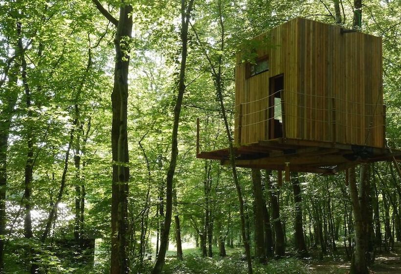 ホテル Cabanes De L'espace Fouletot