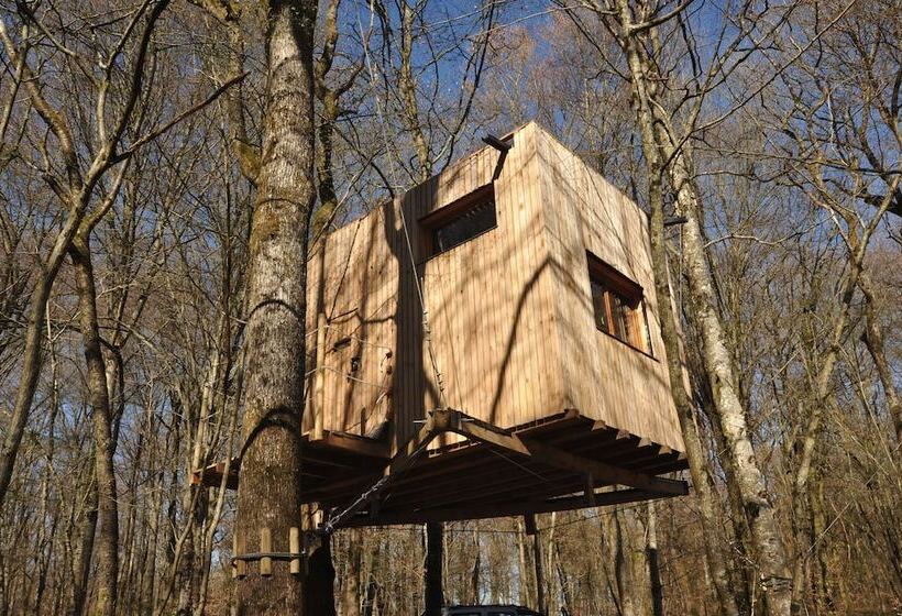 ホテル Cabanes De L'espace Fouletot