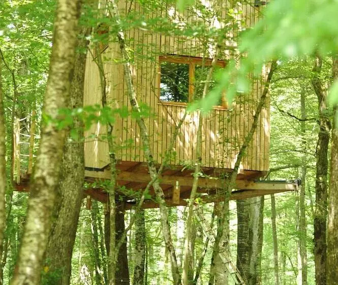 Hotelli Cabanes De L'espace Fouletot
