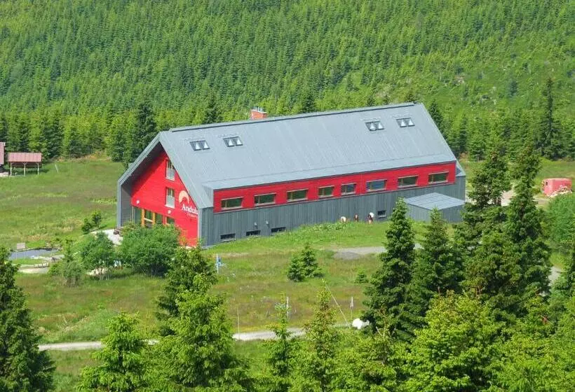 Majatalo Penzion Andula Friesovy Boudy