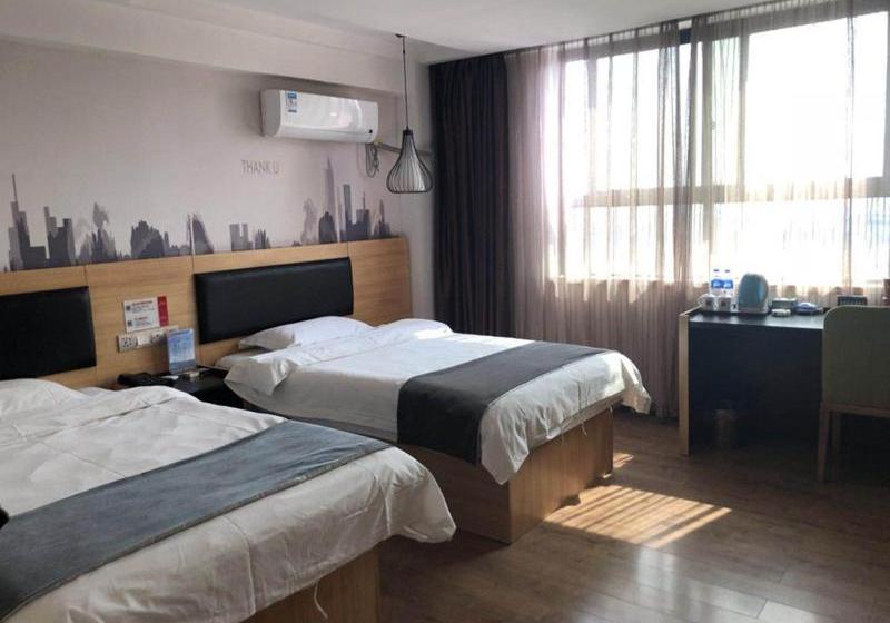 בית מלון כפרי Thank Inn Plus Henan Zhoukou Huaiyang County Xinxing Road