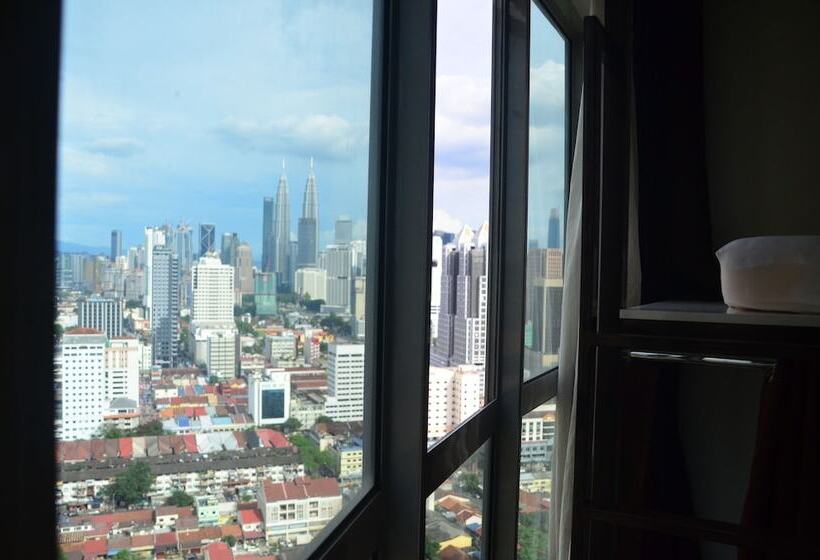 Hotell Kl Skyline Hostel & Rooftop Infinity Sky Pool
