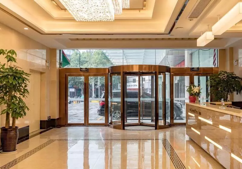 Hotelli Greentree Inn Wuxi Jiangyin City Renmin East Road Liangchen Square Business