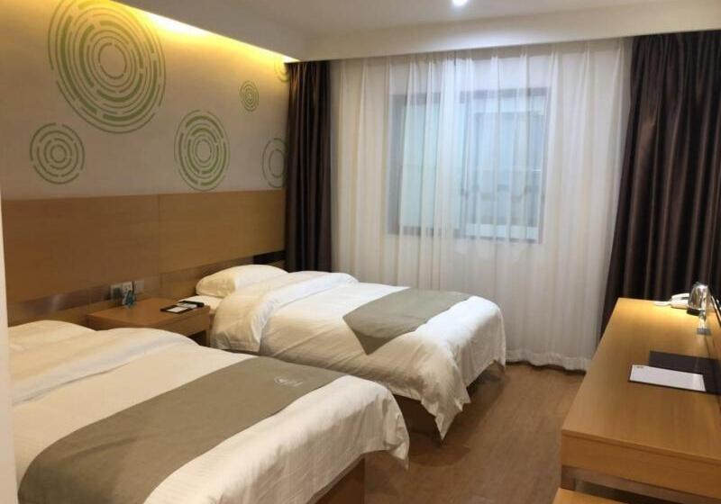 בית מלון כפרי Greentree Inn Xi An Gaoling District Handan Industrial Park Express