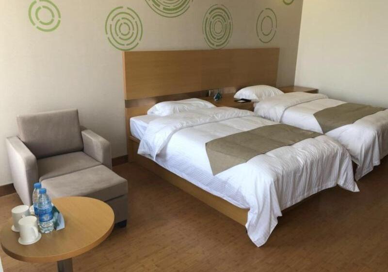 בית מלון כפרי Greentree Inn Xi An Gaoling District Handan Industrial Park Express