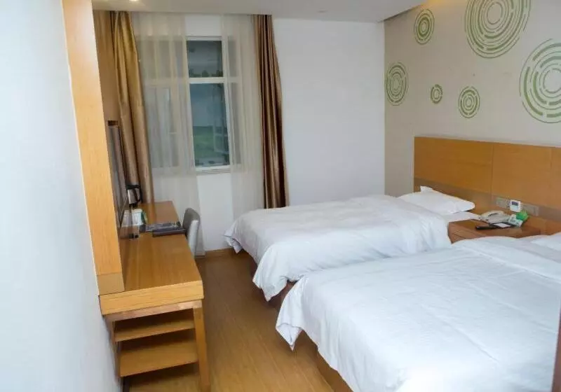 Hotelli Greentree Inn Yangzhou Railway Station Jinzhankou Business