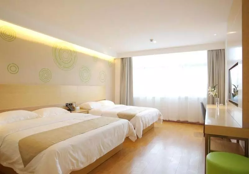 ホテル Greentree Inn Zaozhuang Xuecheng Qilianshan Road Business