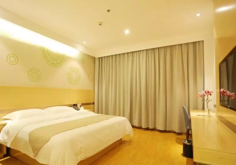 ホテル Greentree Inn Zaozhuang Xuecheng Qilianshan Road Business