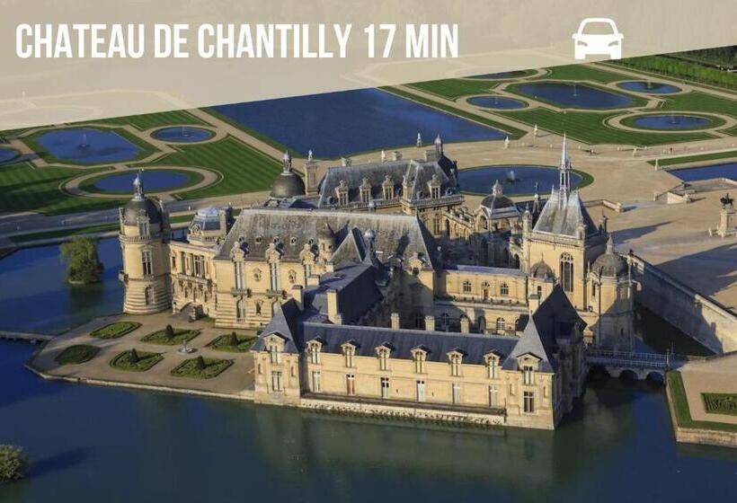 The Private Apartment Roissy 15 Min Parc Asterix Chantilly